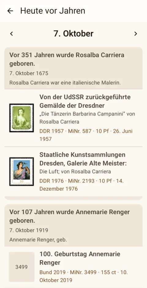 Heute vor Jahren